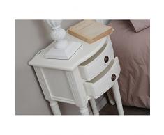 Adept Home 115241 Chevet 2T KD Agathe, Multicolore, Unique