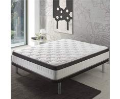 Matelas Supreme 90X190 à mémoire de Forme | 27 cm Épaisseur | 4 cm de Mousse à mémoire de Forme de 65 kg/m3 | Foam AirSistem | Extrêmement Durable | Certification ISO 9001®