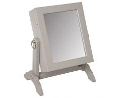 Atmosphera Armoire à Bijoux - Petit modèle - Taupe