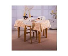 MWPO Nappe Rectangulaire Elégante Et Romantique Rectangulaire pour Buffet Tables, Fêtes, Dîners, Mariages, Etc Fleur De Pivoine (Taille: 90cm * 150cm)
