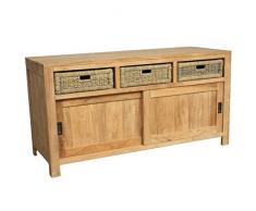 Buffet Storvik en teck massif
