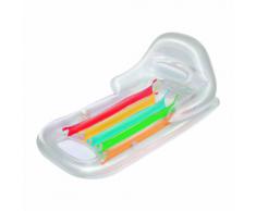 Bestway - Matelas pneumatique fauteuil gonflable plage piscine ultra confort avec dossier et accoudoirs, 157 x 89 cm