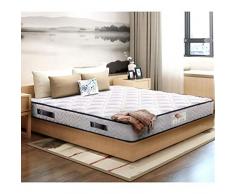 TEENO Matelas Ressorts 140cm x 190cm x 16cm - Mousse Visco-Matelas Forme Memoire - Fibre de Polyester