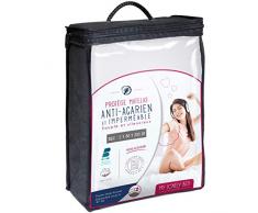 My Lovely Bed - Protège Matelas 2x80x200 cm - Lit articulé - Alèse Anti Acarien et Imperméable - Souple et silencieuse - Molleton 100% Coton - Compatible Grands Bonnets