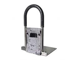 SUN RDPP Barre de redressement de lit Lit médicalisé pour Adultes ferroviaire Aider Les Personnes âgées et, Charcoal Black