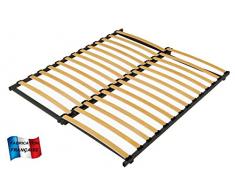 MEUBLEPRO Sommier Extensible de 90 à 160 cm L190/195