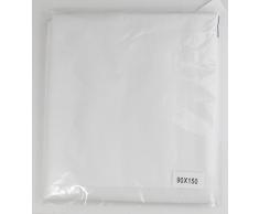 Alèse de lit de Medi-Inn 80% Coton 20% Polyester mit PU Membrane - blanc, 90 x 150 cm