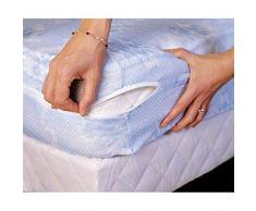 Générique Housse de Matelas Bleu 140 x 190 cm
