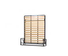 Wallbedking Classic Mécanismes de Lit Mural/Lit Escamotable/Lit Rabattable Vertical 160cm x 200cm