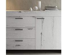 Kasalinea Enfilade contemporaine Couleur chêne Blanchi Romane 2