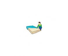 Dicoal B770S Housse de protection pour matelas 2 x 1,60 m