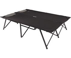 Outwell Posadas Camping lit Mixte Adulte, Noir, Taille: Double