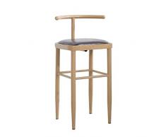 MJK Chaises et tabourets, chaise de bar personnalisée, chaise de bar de maison moderne en fer forgé, caisse de boîte de nuit, commode