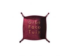 Asttic Rétro cuir Trinket Plateau for les femmes, Trinket Bijoux Maquillage Organisateur Bijoux affichage Plateau for Bureau Commode de nuit cosmétiques Bracelet Boucles doreilles Collier de stockage