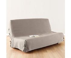 Housse de canapé clic-clac - 100 % coton - coloris LIN
