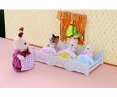 Sylvanian Families - 4448 - Les lits superposés à 3 couchettes bébés