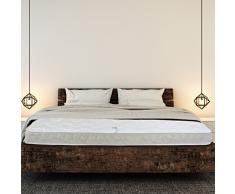 Baldiflex Matelas 140x190 cm Easy 18, Épaisseur 18 cm, Mousse, Hypoallérgenique, Respirante, Revêtement Coton Orthopédique