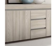 Enfilade Moderne Couleur Bois Gris Murano