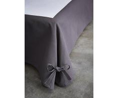 LA MAISON DAMELIE Cache sommier Adjust 140x190cm Canon de Fusil à nouettes