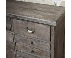 chemin_de_campagne Semainier Bahut Enfilade de Rangement à Tiroirs Bois 125 cm