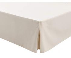 Easycosy - Cache Sommier ATENEA, Couvre Sommier Lit 90 - (90x190/200cm). Couleur Brute
