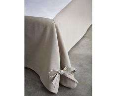 marque TODAY Cache sommier 140x190cm Mastic