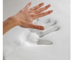 Nuits D'or Memory Deluxe 160x200 Matelas Mémoire de Forme - Hauteur 21 CM - Soutien Très Ferme - Orthopédique (160_x_200_cm)