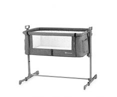 Kinderkraft Lit Cododo NESTE, 2 en 1, Lit dAppoint, Lit Parapluie, Gris