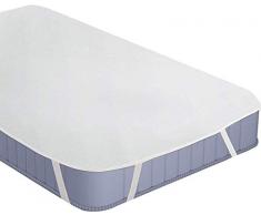 Utopia Bedding Protège Matelas Imperméable - Top en Coton éponge Respirant - Blanc (140x200 cm)