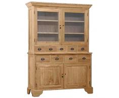 Buffet Skedala Armoire style maison de campagne en teck massif