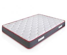 Matelas Ergo-Therapy 140x190 cm à mémoire de Forme | 18 cm Épaisseur | 2 cm de Mousse à mémoire de Forme de 65 kg/m3 | Foam AirSistem | Extrêmement Durable | Certification ISO 9001®
