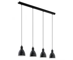 Delamaison ISU1292713 Suspension, Acier, Noir