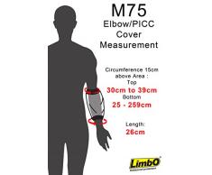 LimbO Waterproof Cast and Dressing Protector - PICC Line Cover (M75 : 11 to 17 st (50 to 100 kg)) by Limbo