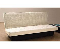 King of Dreams Matelas Clic Clac 140x190 Mousse Poli Lattex Indéformable Tissu Strech très résistant Hauteur 10 cm Soutien Ferme TECHNO10