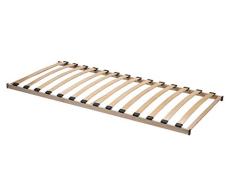 Acaza Sommier 90x190 cm Cadre 1 Personne avec 13 Lattes en Hêtre Stratifié