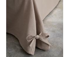 TODAY Cache Sommier 140/190 Mastic, Coton, 140x190 cm