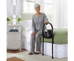 CHICTI Barrière De Lit, Protège-Rail De Lit for Personnes Âgées Adultes Barre Dappui for Handicapé Médicalisé Get Up Colonne Auxiliaire W