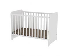 Lorelli Sweet Dream Lit Évolutif pour Bébé à Barreaux Blanc