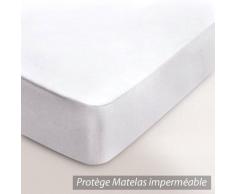 Protège matelas imperméable Antony - blanc - 40x80
