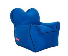 EWBF Canapé pneumatique Haut de Gamme à la Mode, canapé Gonflable, lit pneumatique pour Piscine, randonnée en Plein air,Navy,60x70x60cm