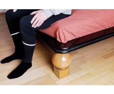 GAH-Alberts Cubes rehausseurs lit en Bois, 100x100, Chêne