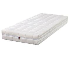 King of Dreams Natural Latex 80x200 Matelas Latex Naturel 80 Kg/m3 - DEHOUSSABLE Housse Lavable - Hauteur 20 cm - Soutien Ferme (80_x_200_cm)