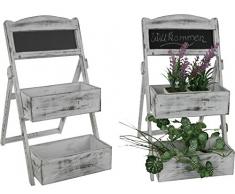 Petite étagère avec tableau-multistore, étagère à épices, étagères pot pour herbes aromatiques avec 3