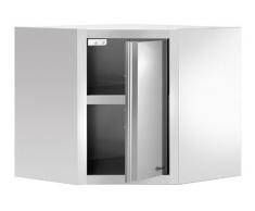 Armoire d angle murale, avec porte