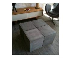 MATHI DESIGN Beton - Table modulable Beton