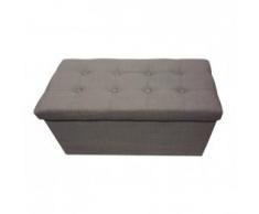 Maison Futée - Banquette avec Coffre de Rangement - Taupe
