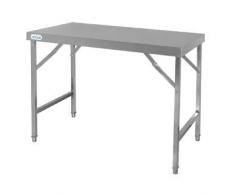 Vogue inox table pliante