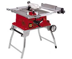 Einhell Table de sciage TE-CC 2025 UF (2000 W, 48 dents, Hauteur de travail : 850 mm, Piètement repliable, Poussoir, Support d’accessoires, Disjoncteur de sécurité)