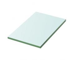 vidaXL Panneau pour étagère de Salon Chambre Verre Transparent 20 x 12 cm