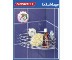 Wenko 18913100 Turbo-Loc Étagère Angle Chrome